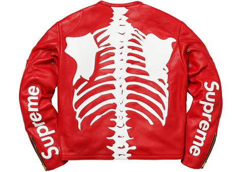 supreme vanson leather bones